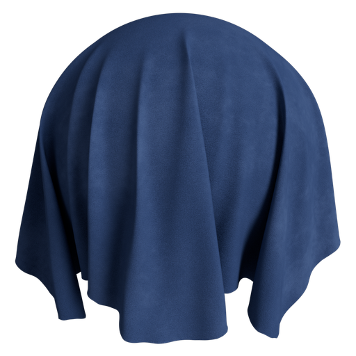 Fabric Cotton 4 Medium Blue - 1 m