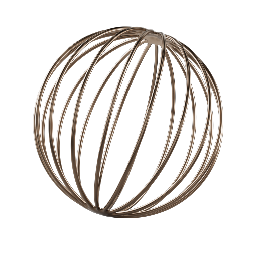 Decor Wireframe Ball 2