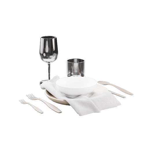 Dinner Table Setting 1