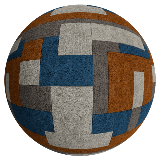 Carpet Rug Design 1 Color 1 - 2 m Disp 4 mm