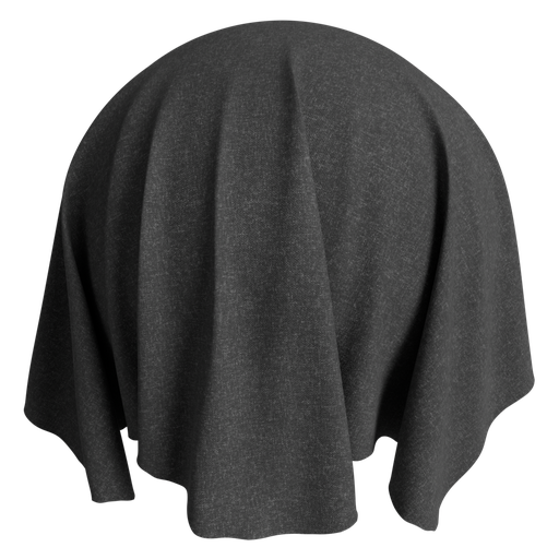 Fabric Cotton 3 Anthracite - 1 m