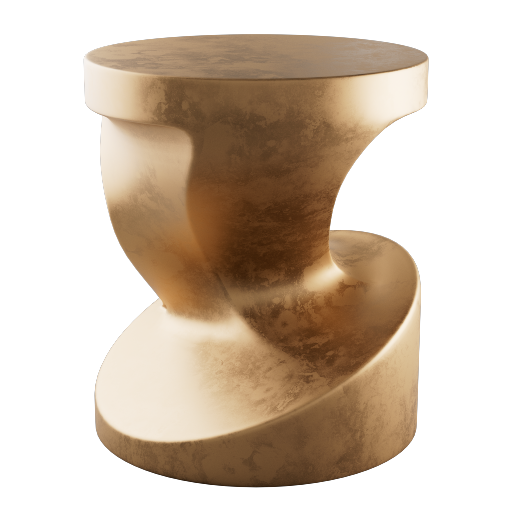 Sculptural Side Table