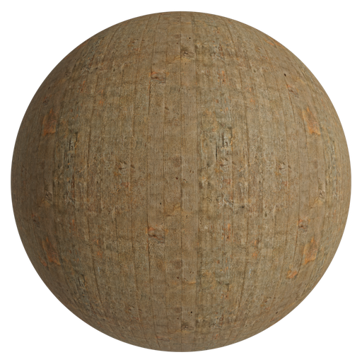 Old Wood 2 Unpainted - 1 m Disp 1 mm