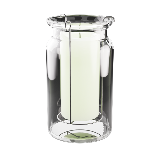 Glass Candle Holder 1