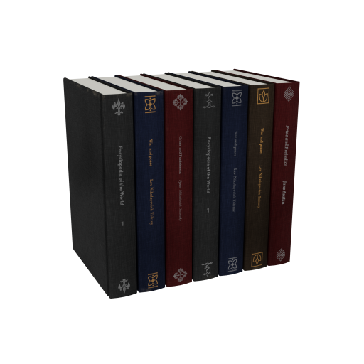 Single Deco Thick Book