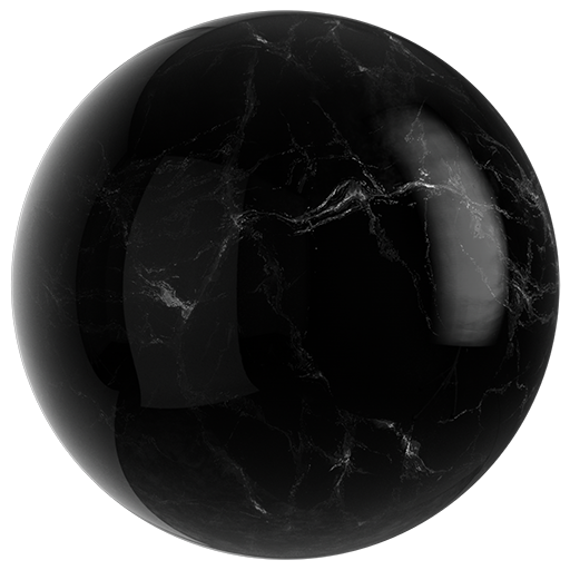 Marble Carrara 002 Black 200cm