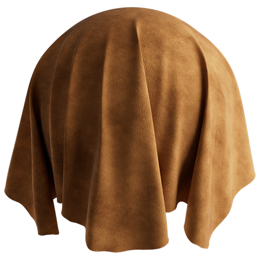 Leather Suede Rough 001 Sand 120cm