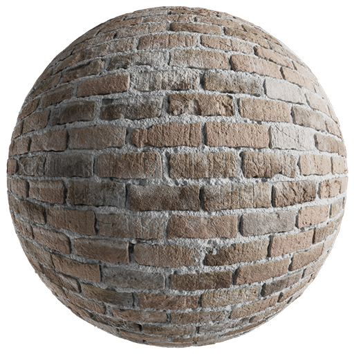Brickwall 002 Beige 200cm Disp 2.0cm