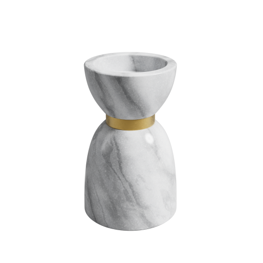 Stone Candle Holder 14cm