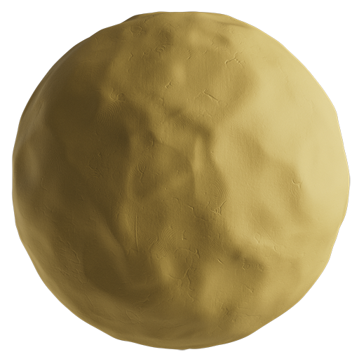 Stopmotion Clay Heavy Yellow 30cm Disp 0.5cm