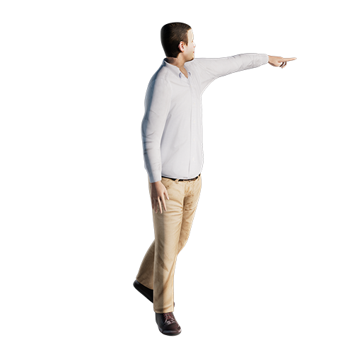 Casual 01a - Point At