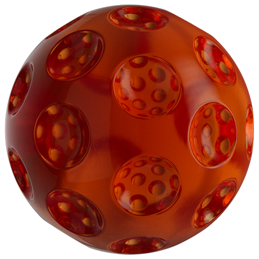 Plastic Translucent 003 Orange 25cm