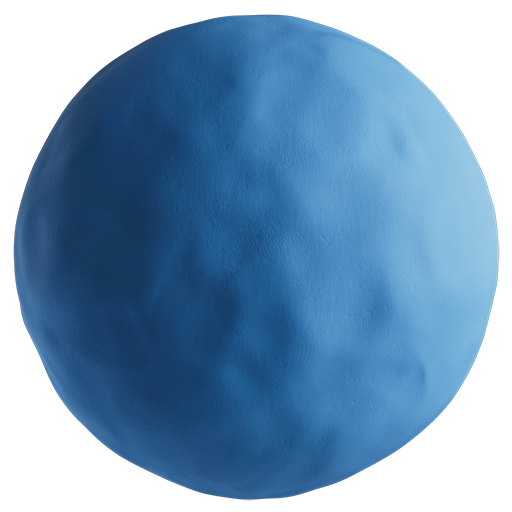 Stopmotion Clay Medium Blue 30cm Disp 0.5cm