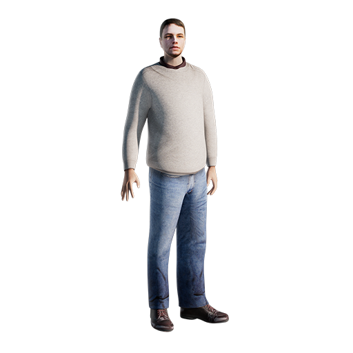 Casual 02a - Look At Right