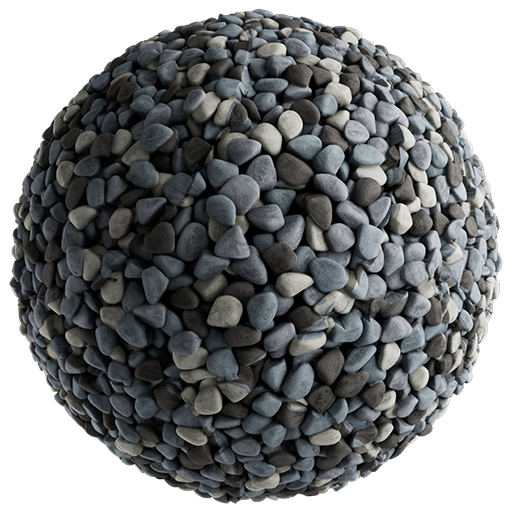Gravel Smooth 001 Mixed 200cm Disp 4.5cm