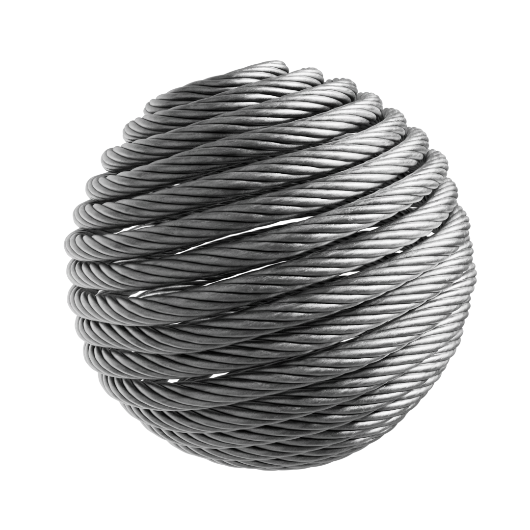 Steel Rope Small 01 Clean 3cm Disp 0.1cm