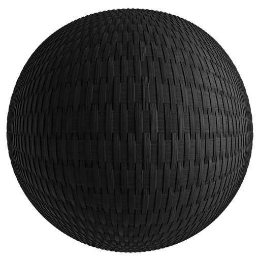 Rattan 05 Black 40cm Disp 0.12cm