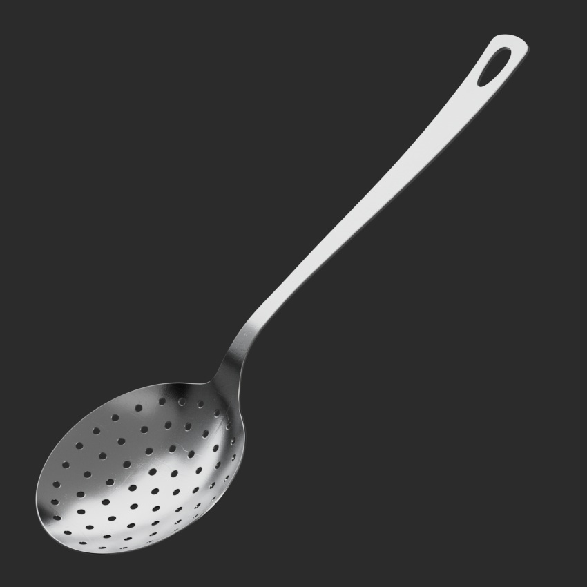 Draining Spoon - Metal