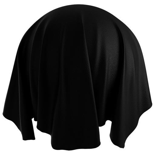 Leather Grain 001 Black