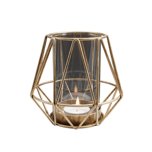 Contemporary Candle Holder 12cm