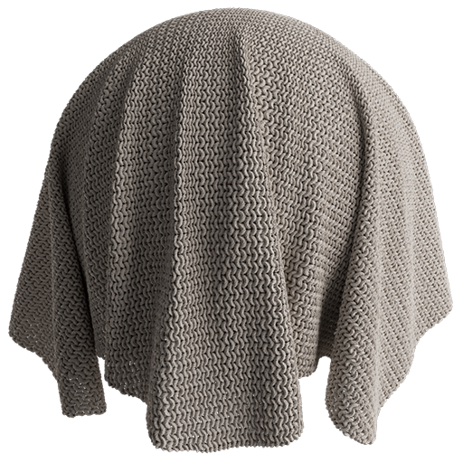 Wool Knit 04 Cream 100cm Disp 0.3cm