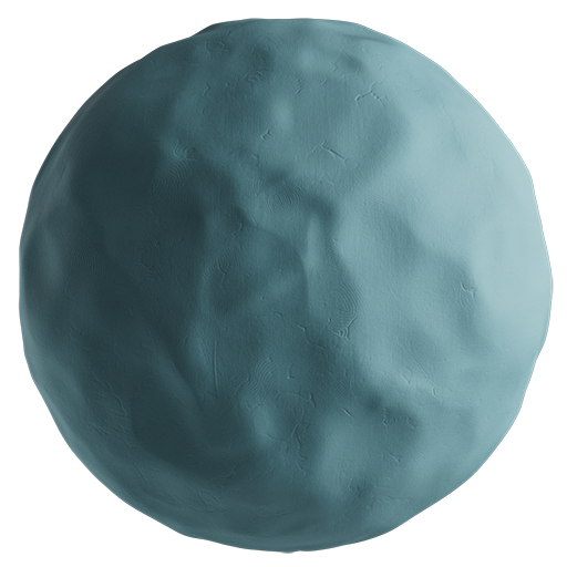 Stopmotion Clay Heavy Aqua 30cm Disp 0.5cm