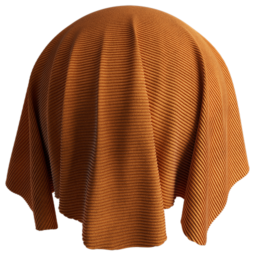 Corduroy 02 Orange 100cm Disp 1cm