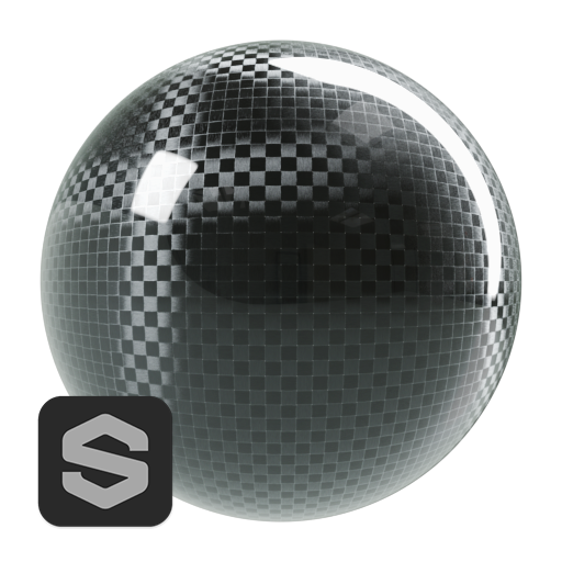 Carbon Fiber Satin Weave 10cm