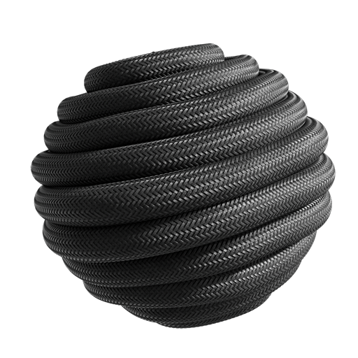 Cable Sleeve 02 Black 3cm Disp 0.01cm
