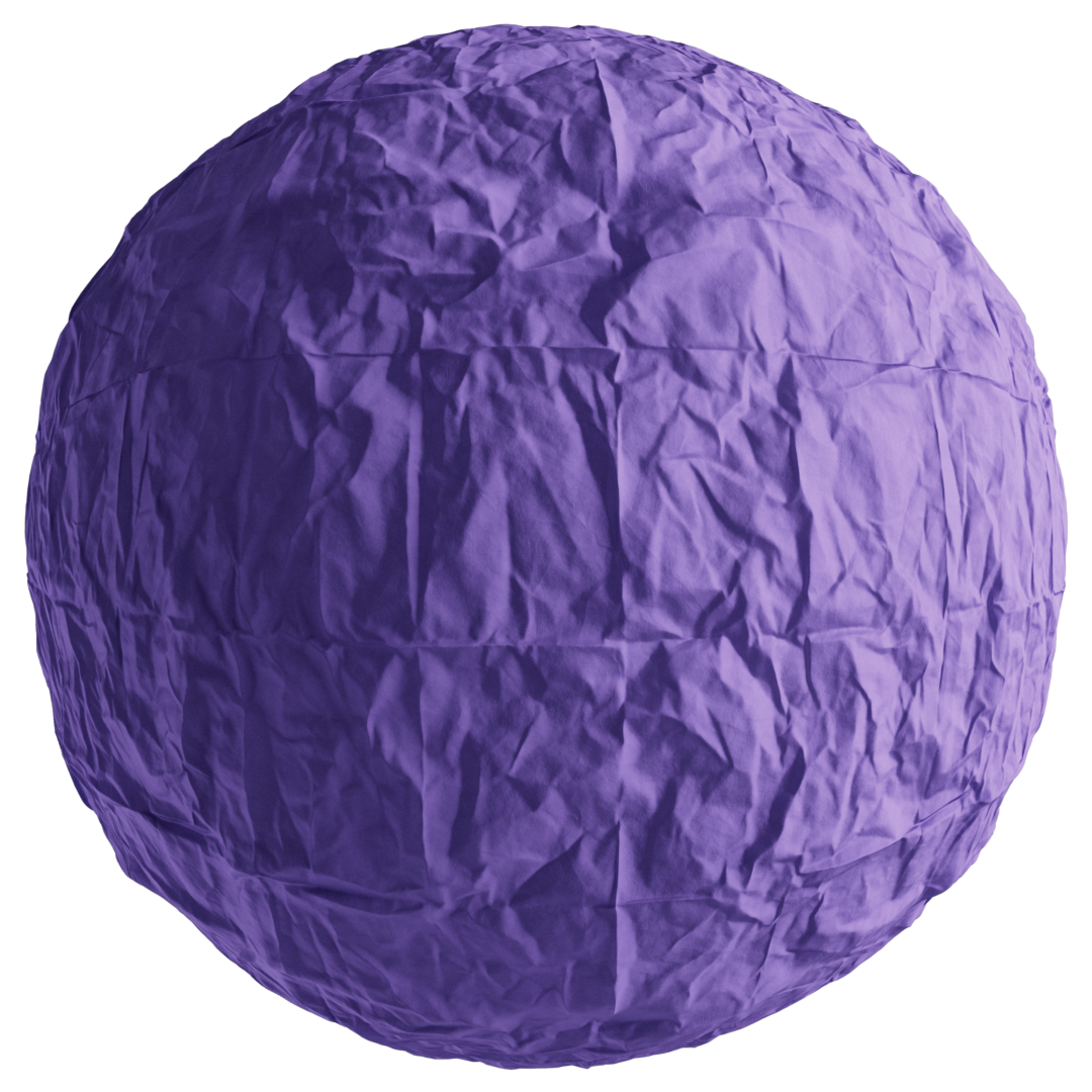 Paper Wrinkled 03 Purple 30cm Disp 1.0cm