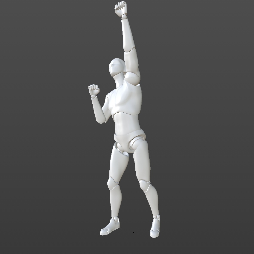 Cheering - Standing A - Mirror - Loop