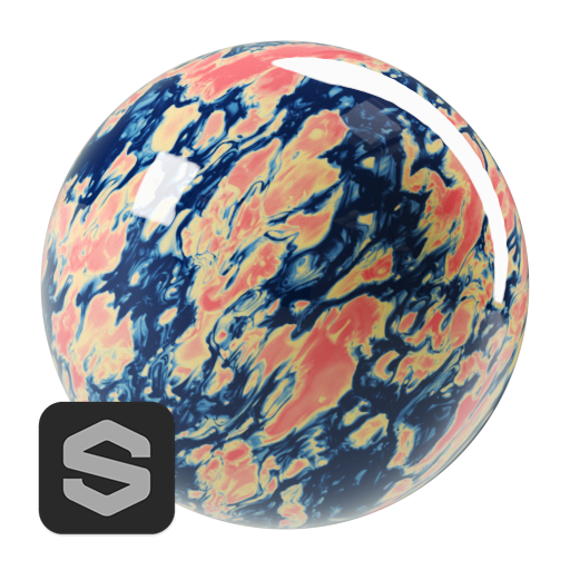 Glossy Mixed Paint 50cm