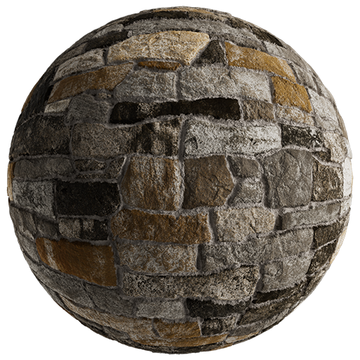 Sandstonewall 002 Mixed 300cm Disp 6.0cm