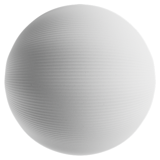 Cardboard Corrugated 01 White 40cm Disp 0.6cm