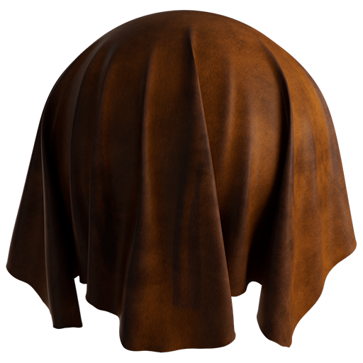 Leather Rustic Smooth 001 Terracotta 120cm