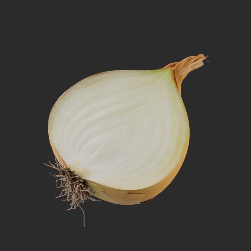 Onion - Yellow Skin - Cut
