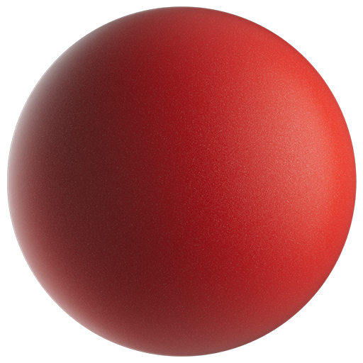 Metal Powder Coating 001 Red 50cm