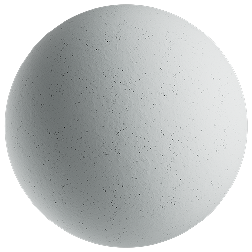 Pottery Rough 002 LightBlueGrey Speckled 14cm