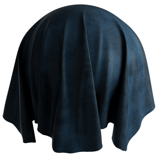 Leather Rustic Smooth 001 DarkBlueishGrey 120cm