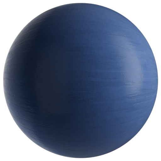 Wood Painted Glossy 001 Blue 200cm