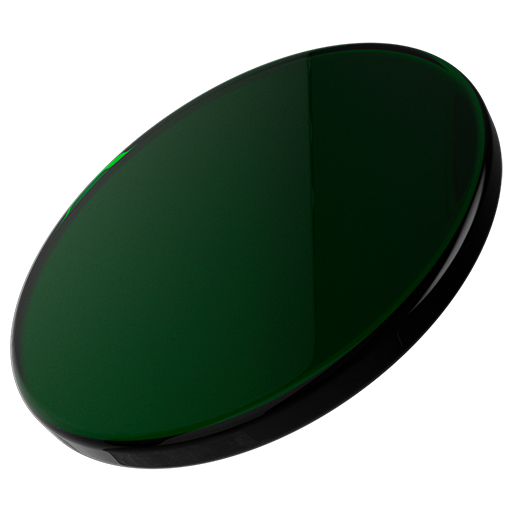 Glass Green 001 15cm
