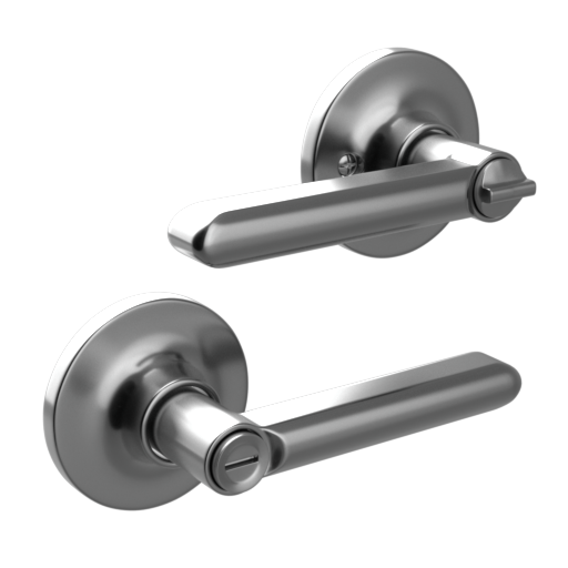 Door Handle 040 Straight - Turn Lock