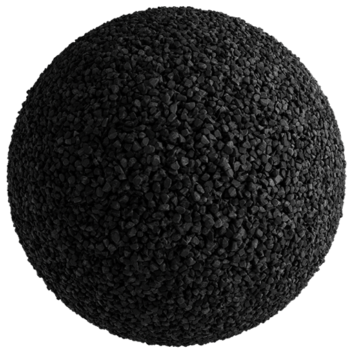 Gravel Crushed 001 Onyx 200cm Disp 3cm