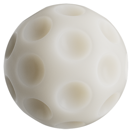 Wax Plain 01 White 15cm