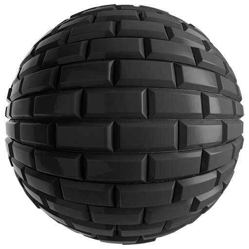 Ceramic Tiles Beveled 001 DarkGrey 100cm Disp 1.2cm