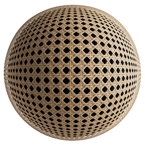 Rattan 01 Beige 40cm Disp 0.12cm