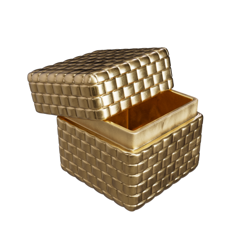 Decorative Box 02 - Gold