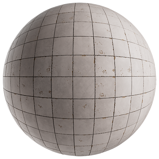 Ceramic Tiles Old 001 OffWhite 100cm Disp 0.12cm