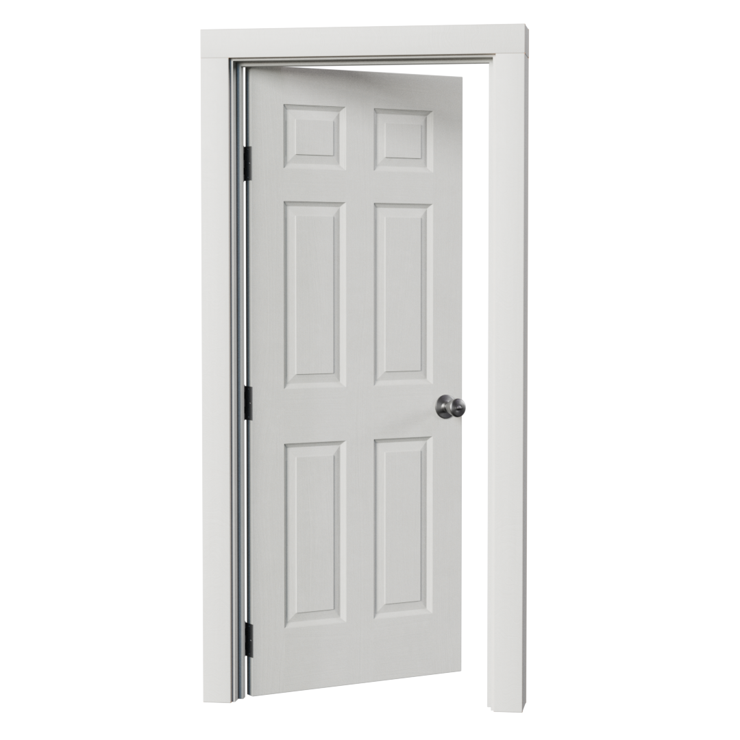 Door 006 Interior 6-Panel