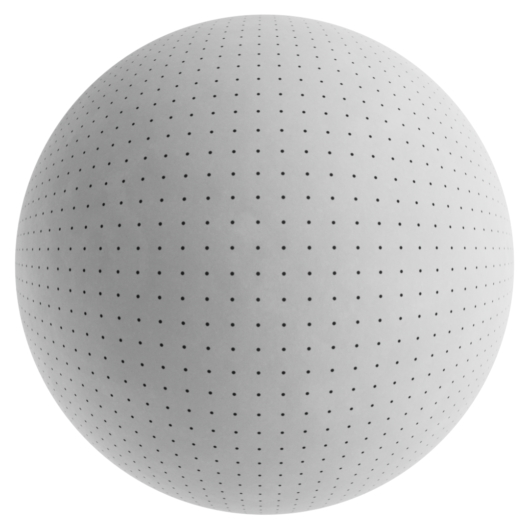 Paper Dots 01 Black 40cm Disp 1.0cm